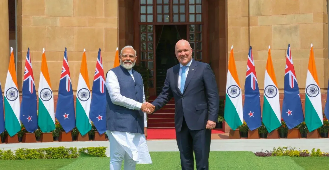 PM of New Zealand Christopher Luxon official visit to India 